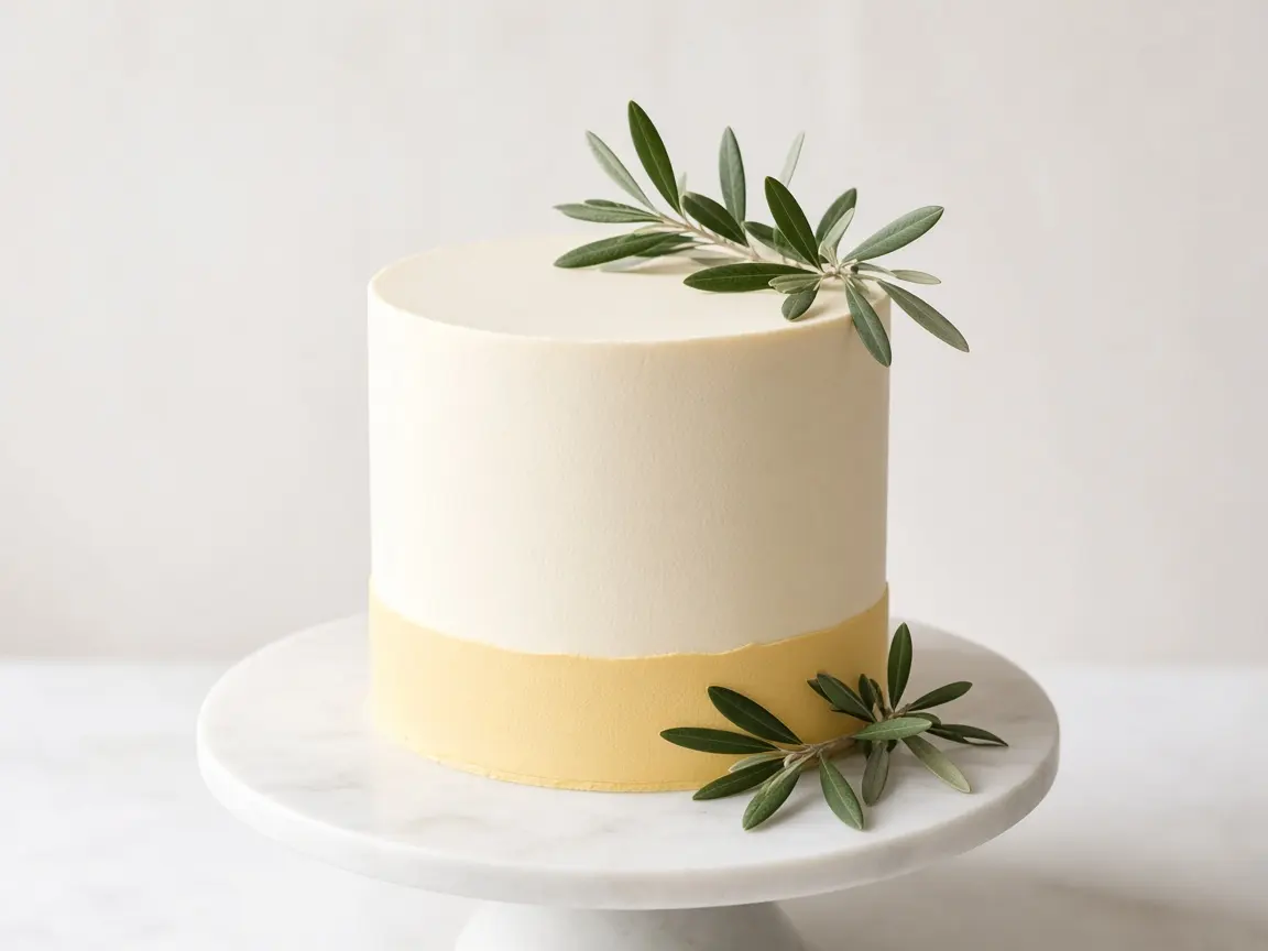 Style example of a simple graduation cake
